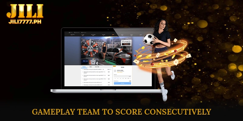 Forging Winning Streaks: Gameplay Team to Score Consecutively